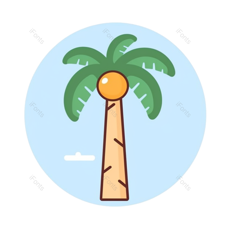 图标图片,元素元素,椰子PNG,植物免抠素材